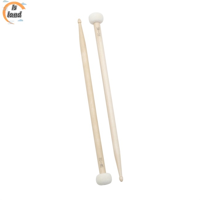 1 Cặp Dùi Trống Đầu Bằng Vải Nỉ Nhiều Màu Sắc Dùng Luyện Tập