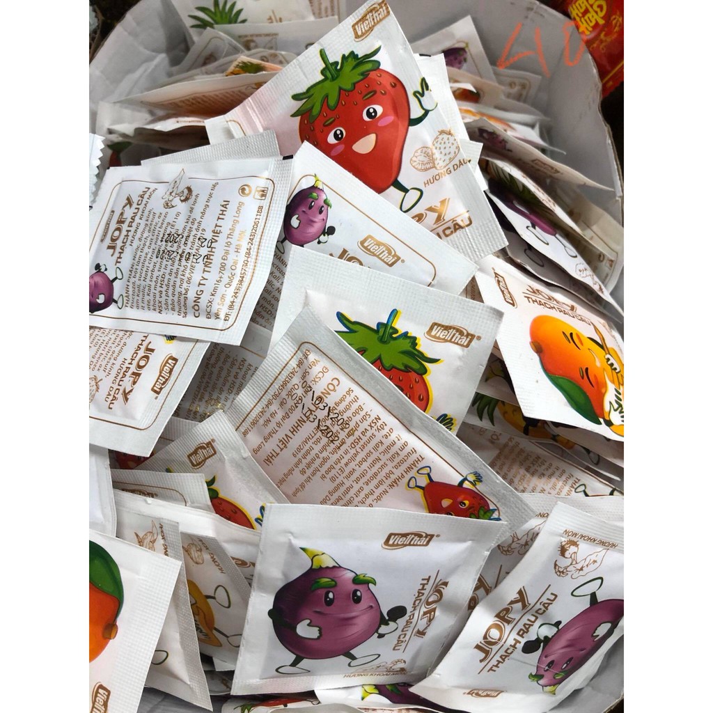 1kg thạch rau câu JoPy mix vị