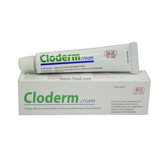 Kem bôi ngoài da -cloderm cream 15g