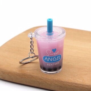 Móc khoá trà sữa