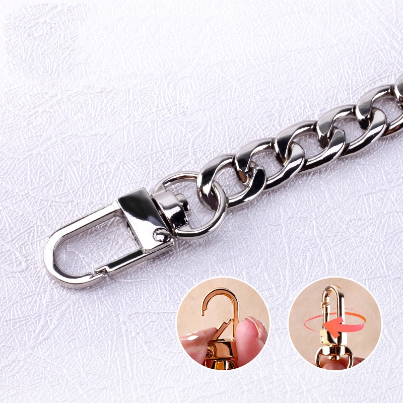 Dây Xích Bằng Hợp Kim Màu Vàng Đeo Túi Xách Thời Trang Sang Trọng Cho Nữ