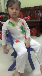 Áo bà ba cho bé gái