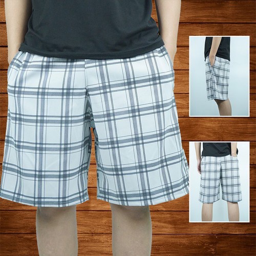 Combo 5 Quần Đùi Nam KAW Caro từ 45kg đến 75kg Mẫu mới 2023- Quần short nam mặc nhà cotton