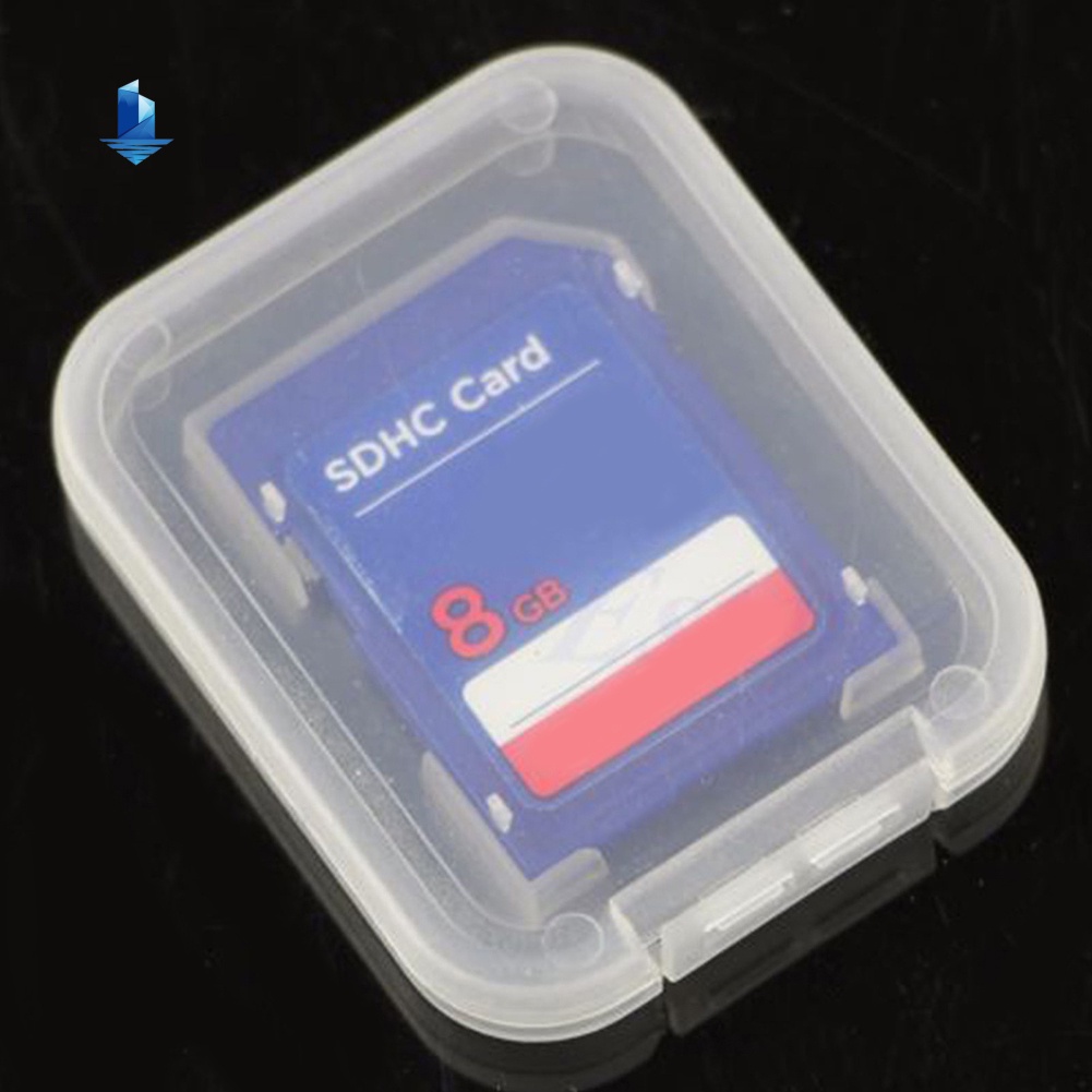 Hw Set 10 Hộp Nhựa Trong Suốt Đựng Thẻ Nhớ Sd Sdhc | BigBuy360 - bigbuy360.vn