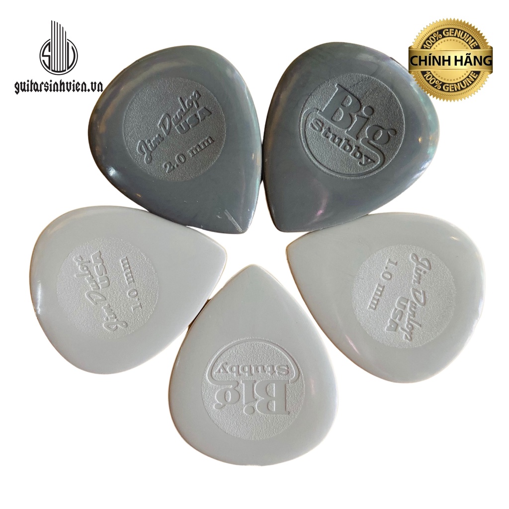 Pick Gãy Đàn Guitar Dunlop Nhiều Mẫu Mã - Chính Hãng Mỹ - Ultex - Maxgrip - Jimdunlop - big stubby