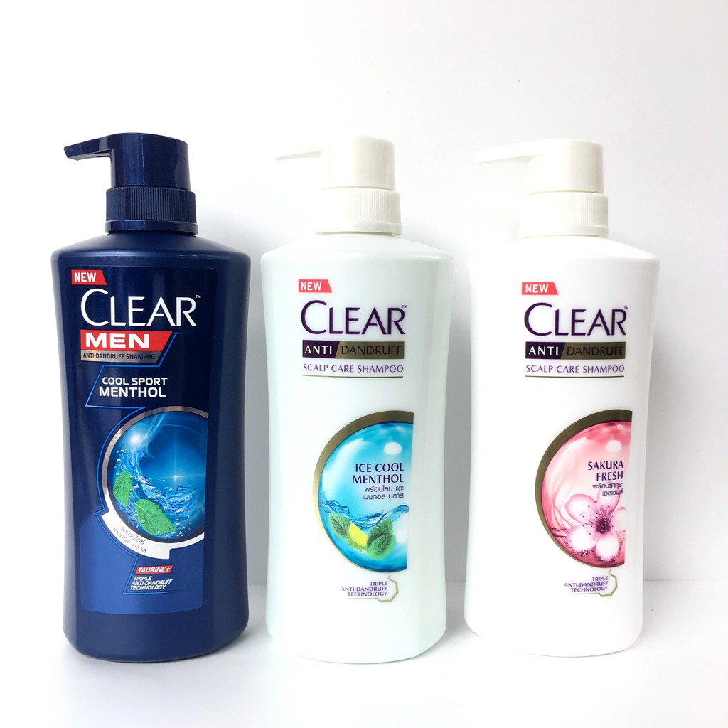 Dầu Gội Đầu Clear Thai Lan Hương Hoa Anh Đào