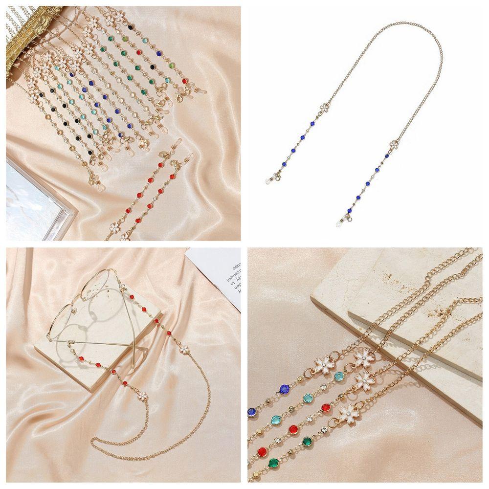 ESPO Dây Giữ Mắt Kính Chống Thất Lạc Hình Bông Hoa Nhiều Màu Sắc