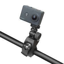 Kẹp chuẩn ốc 1/4 gắn trên ghi đông xe đạp cho camera Xiaomi Yi, SJCam, GO Pro