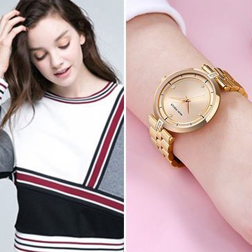 [Tặng vòng tay] Đồng hồ nữ Mini Focus chính hãng MF0120L.01 dây đeo hợp kim sang trọn