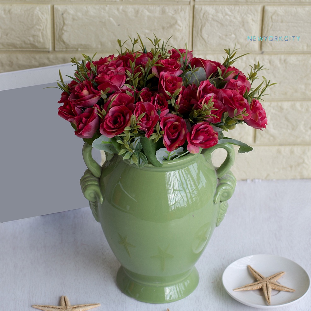 10 Bông Hoa Hồng Nhân Tạo Dùng Cho Trang Trí