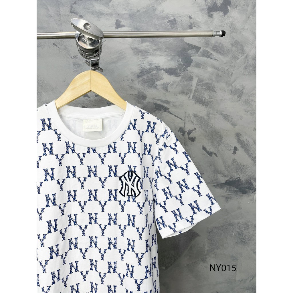 (HÀNG XUẤT XỊN) Áo trắng NY015 MONOGRAM N//Y LOGO TEE Made in V/N full tag code  Size XS S M L