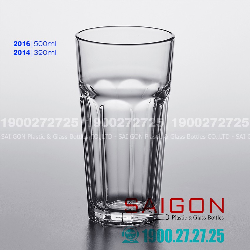 Ly Thủy Tinh Centra Casablanca Cafe Glass 390ml , 460ml | Tùy Chọn Dung Tích