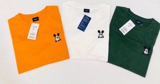 Áo polham crop mickey ( có ảnh thật )