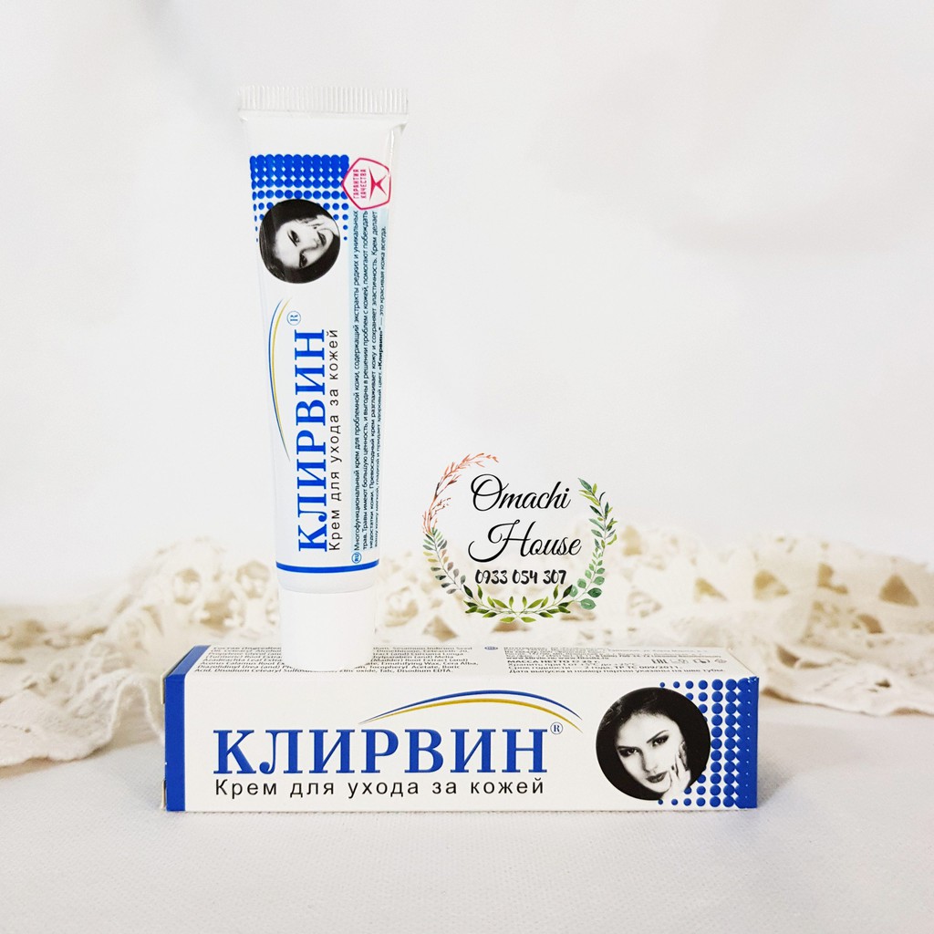 Kem mờ sẹo KLIRVIN Nga 25g, giảm sẹo lồi, lõm, sẹo thâm, do mụn | BigBuy360 - bigbuy360.vn