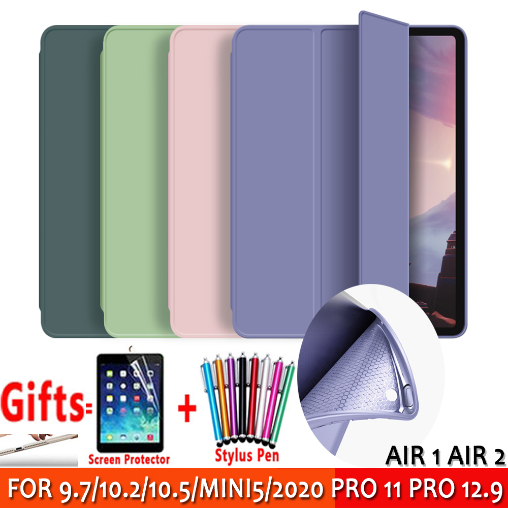 Vỏ silicon mềm dẻo cho Ipad Pro 12.9 2020 Air 2 Air 1 10.2 2019 / Pro 11 Pro 12.9 2020 / Air 3 10.5 / 9.7 2018