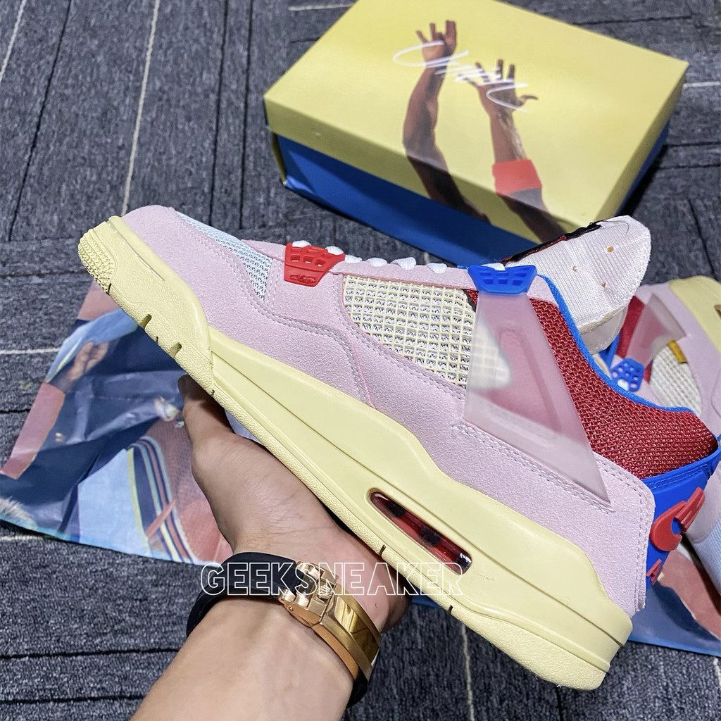 [GeekSneaker] Giày Jordan 4 Union Guava Ice | BigBuy360 - bigbuy360.vn