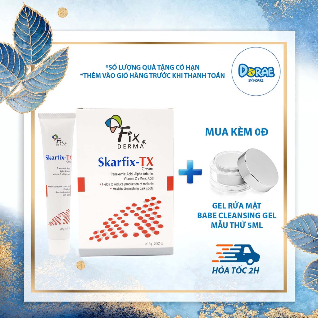 Kem dưỡng da mờ nám, giảm thâm Skarfix-TX_15g
