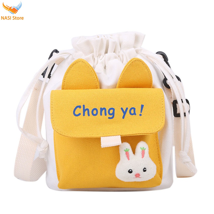 [Túi Cute] Túi đeo chéo nữ Chong ya phong cách Hàn Quốc (T1014) phối màu rất dễ thương - NASI Store