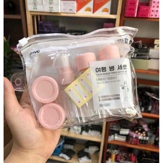 Bộ dụng cụ chiết mỹ phẩm du lịch 5 món tiện dụng