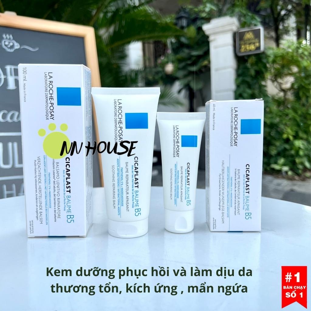 Kem dưỡng phục hồi da La Roche Posay Cicaplast Baume B5 làm dịu da khô, tái tạo da, dưỡng ẩm glycerin, chăm sóc da mặt