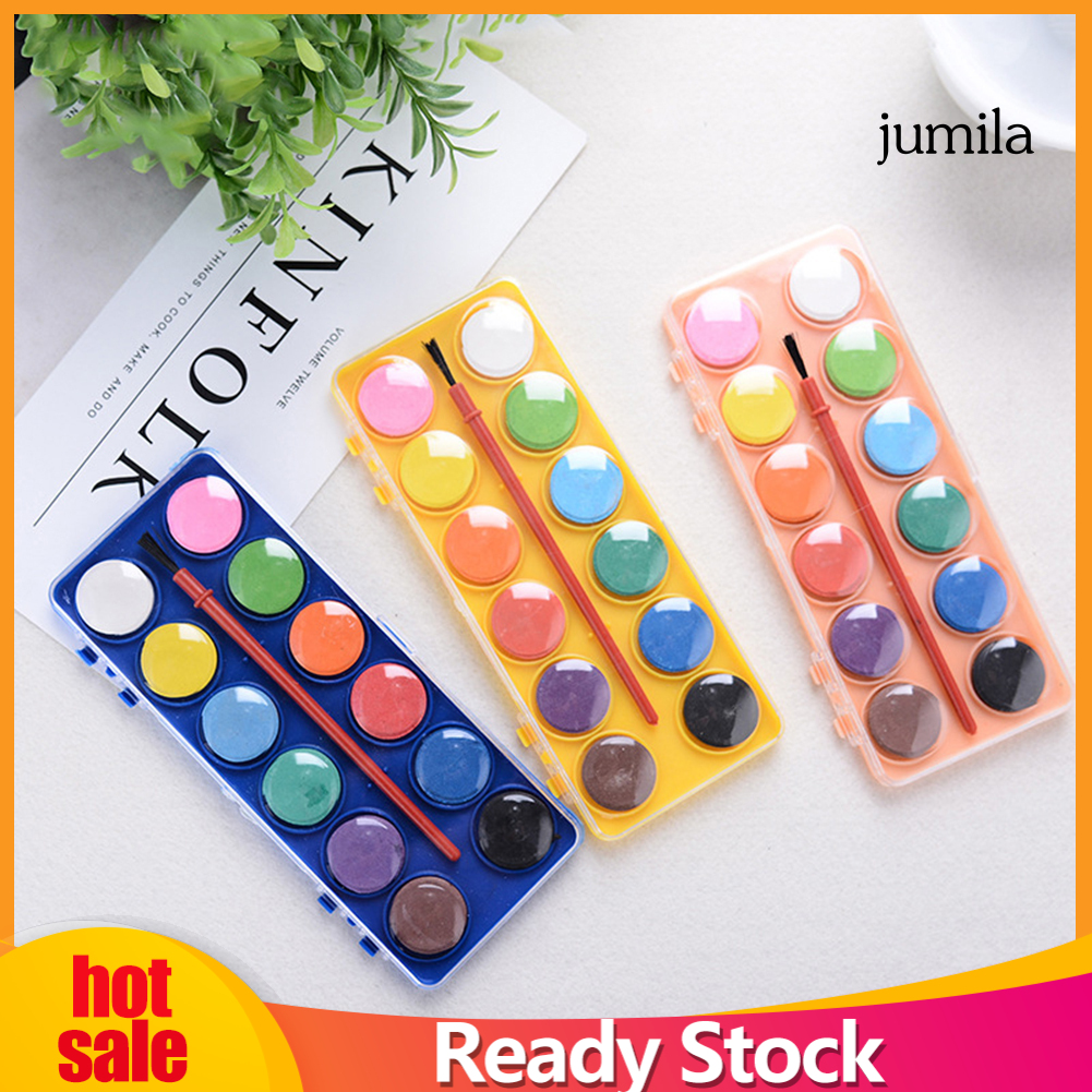 Bộ 12 Cọ Vẽ Màu Nước Dành Cho Bé Yêu