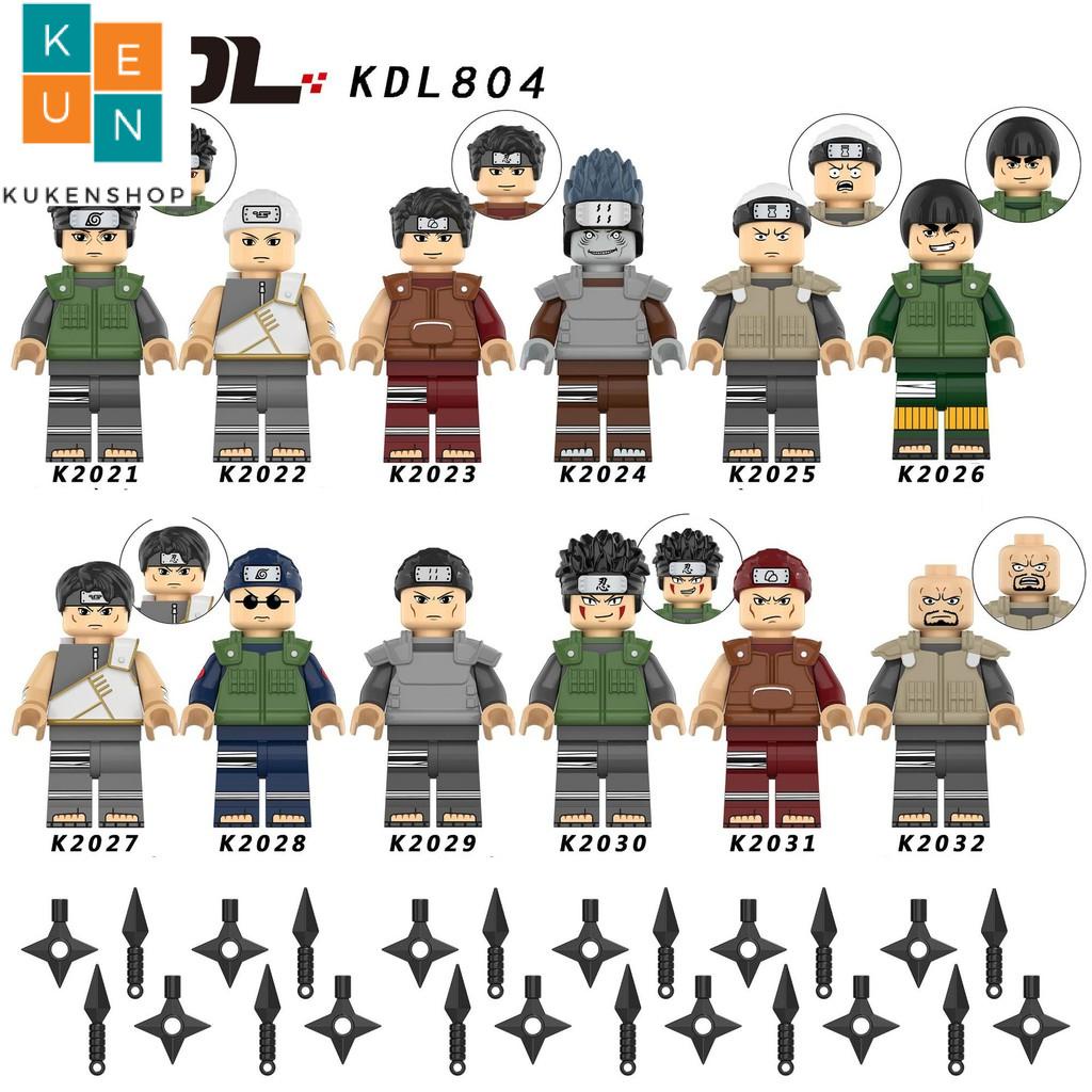 COMBO 12 Minifigures Các Mẫu Nhân Vật Trong Naruto Akatsuki Với Áo Giáp Mẫu Mới KDL804