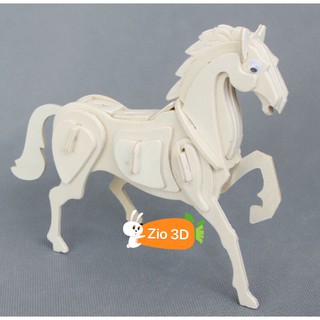Mô hình lắp ráp gỗ 3D Con ngựa