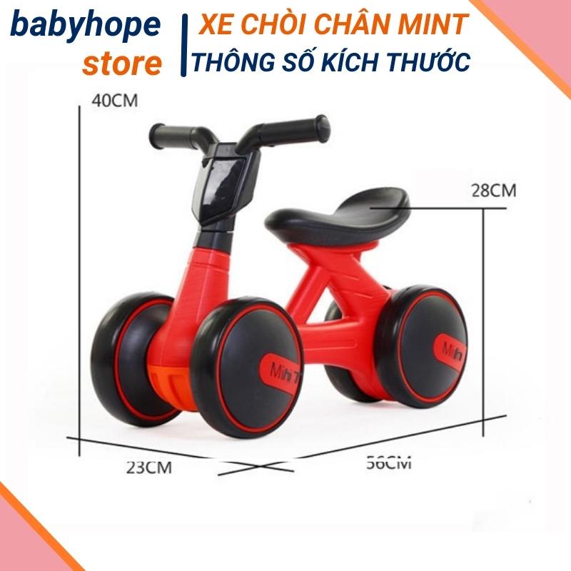 Xe chòi chân cho bé 1 2 tuổi thăng bằng có nhạc đèn BABYHOPE