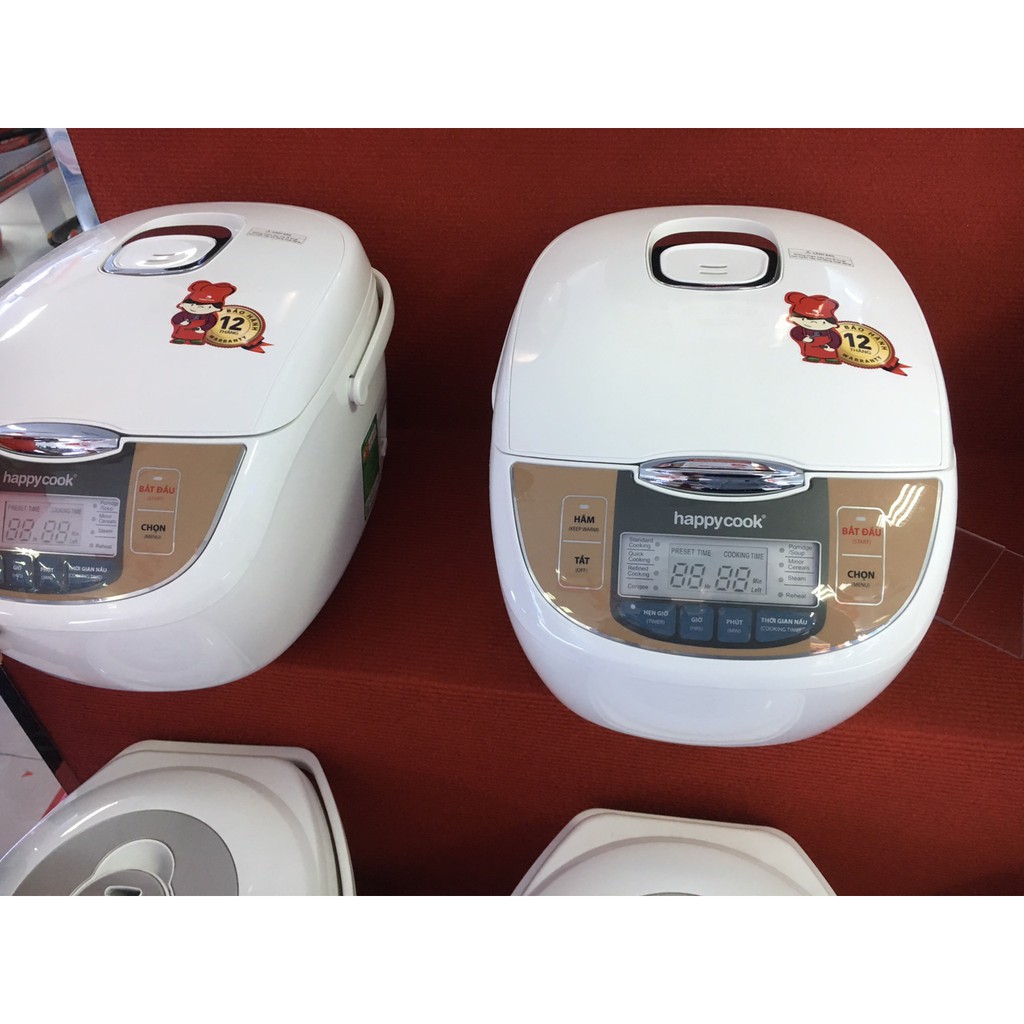 [ELHATOP11 giảm 9% tối đa 1TR5] Nồi Cơm Điện Tử Đa Năng 1.8 Lít Happy Cook RICO HCJ-180D | BigBuy360 - bigbuy360.vn