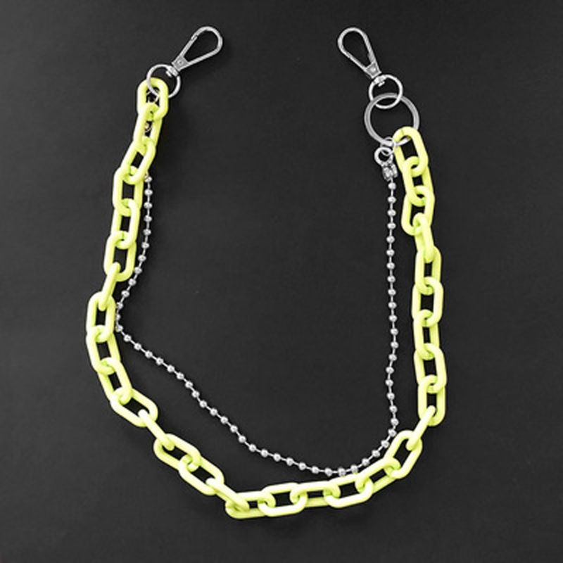 Dây Xích Acrylic Hai Lớp Chịu Lực Tốt Dùng Làm Ví / Móc Khóa