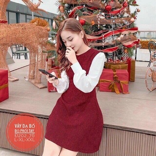 Đầm bố tay phối bigsize (55-90kg)