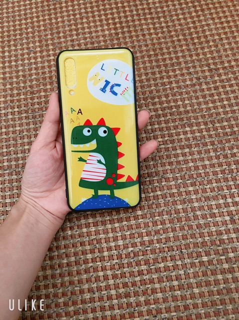 Ốp lưng sam sung A50 hình thú nền Vàng