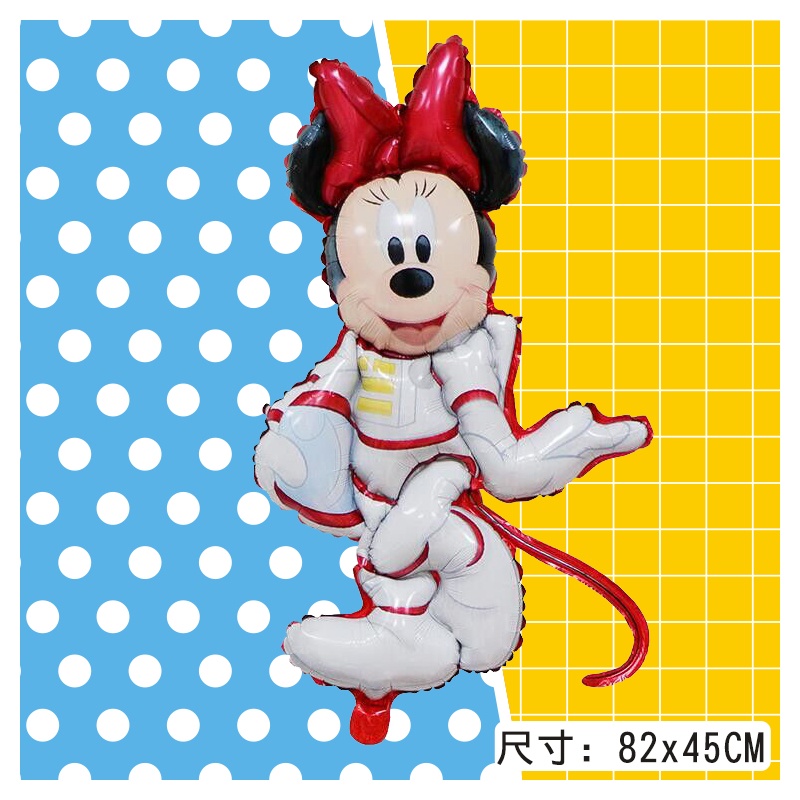 Bong bóng lá nhôm hình Disney Mickey Minnie trang trí tiệc sinh nhật PARTEVER