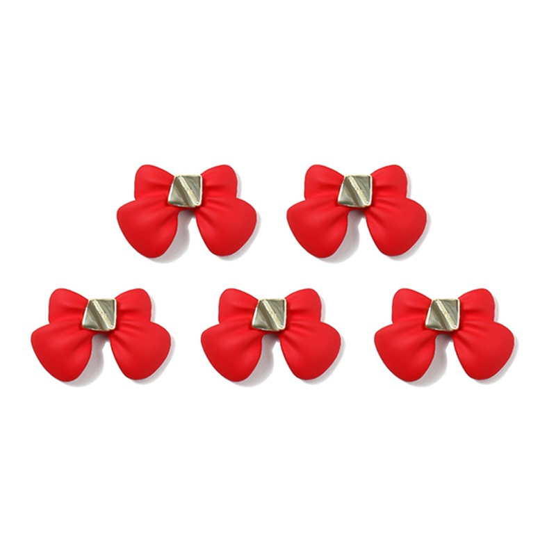 Hạt Charm Hình Nơ Đính Móng Tay Trang Trí Thủ Công Dành Cho Bạn Nữ