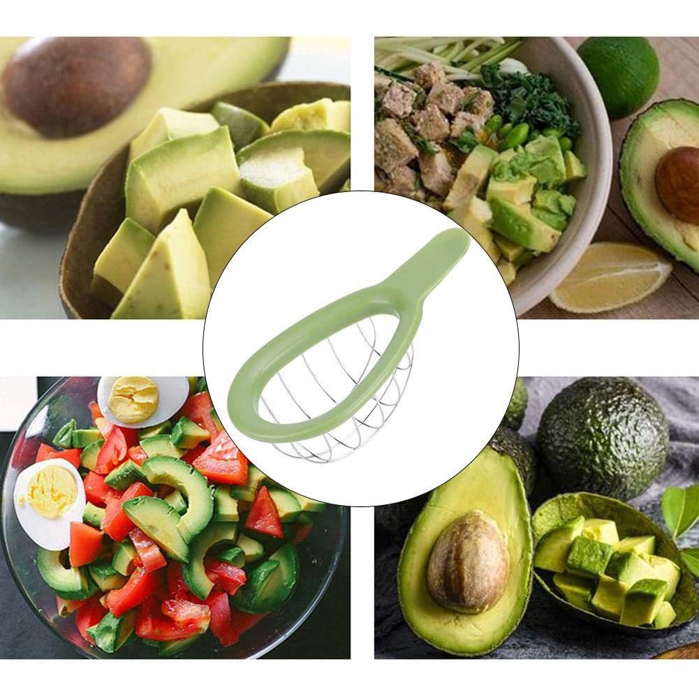 Dụng cụ dạng đan lưới dùng cắt khối trái cây tiện dụng cho nhà bếp