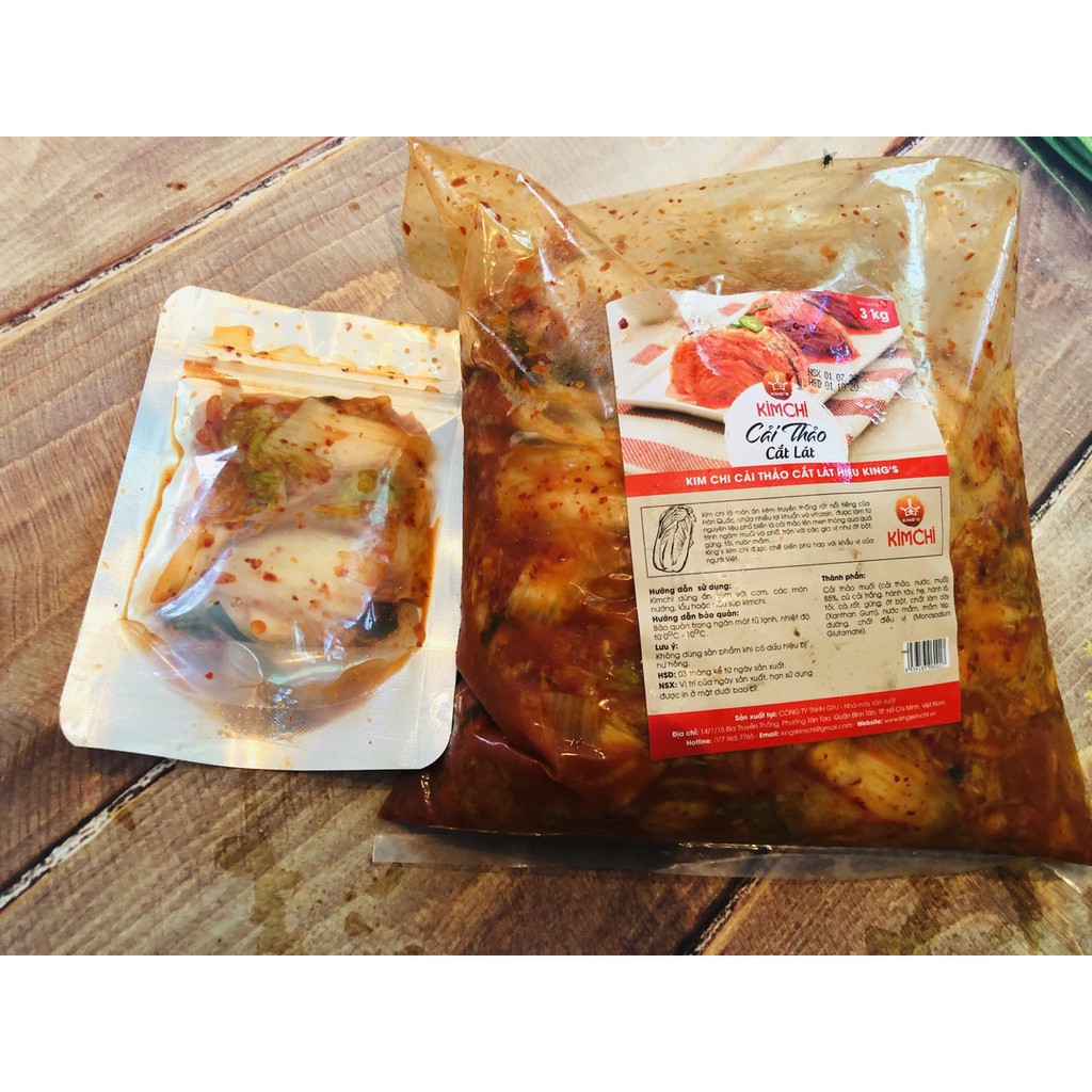 Kim chi ăn liền đóng gói 100g