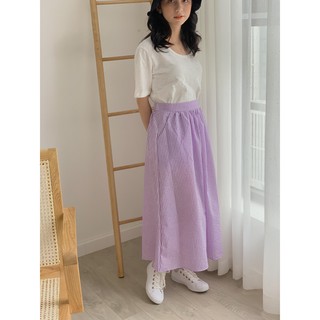 váy kẻ có túi SK71 1994closet