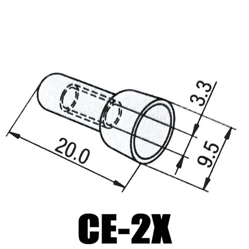 Combo 100 đầu cos CE lõi nhôm nối dây điện siêu nhanh