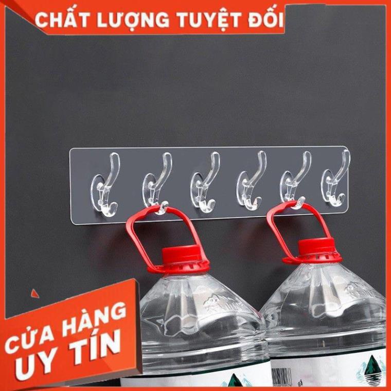 (HÀNG TẶNG) Vỉ Móc Dán Tường Trong Suốt, Móc Treo Dán Tường Siêu Chắc Chắn EZMART