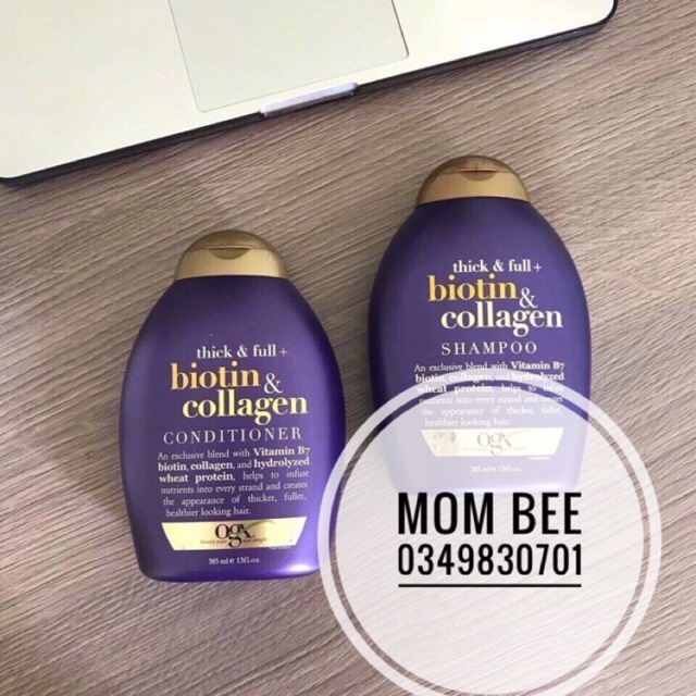 Bộ gội xả Biotin Úc