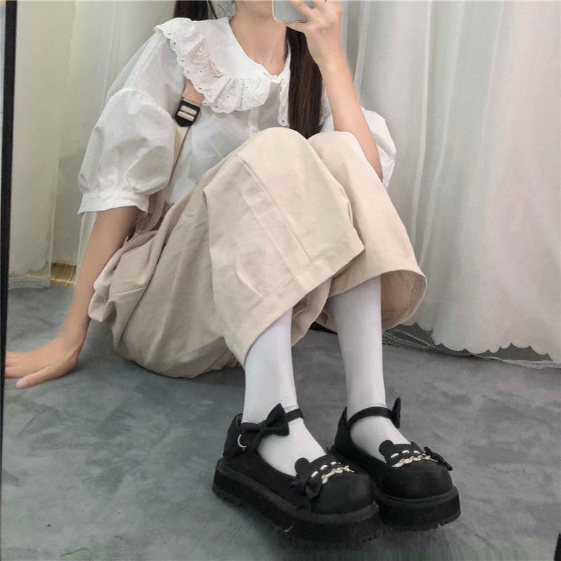 Quần Ống Rộng Phong Cách Hàn Quốc Dễ Thương Dành Cho Nữ | BigBuy360 - bigbuy360.vn