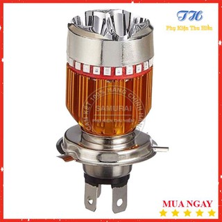Đèn Led Xe Máy H4 3 Màu