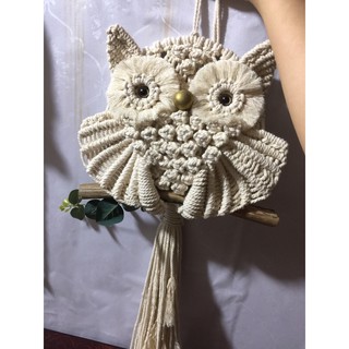 Cú macrame size to 25