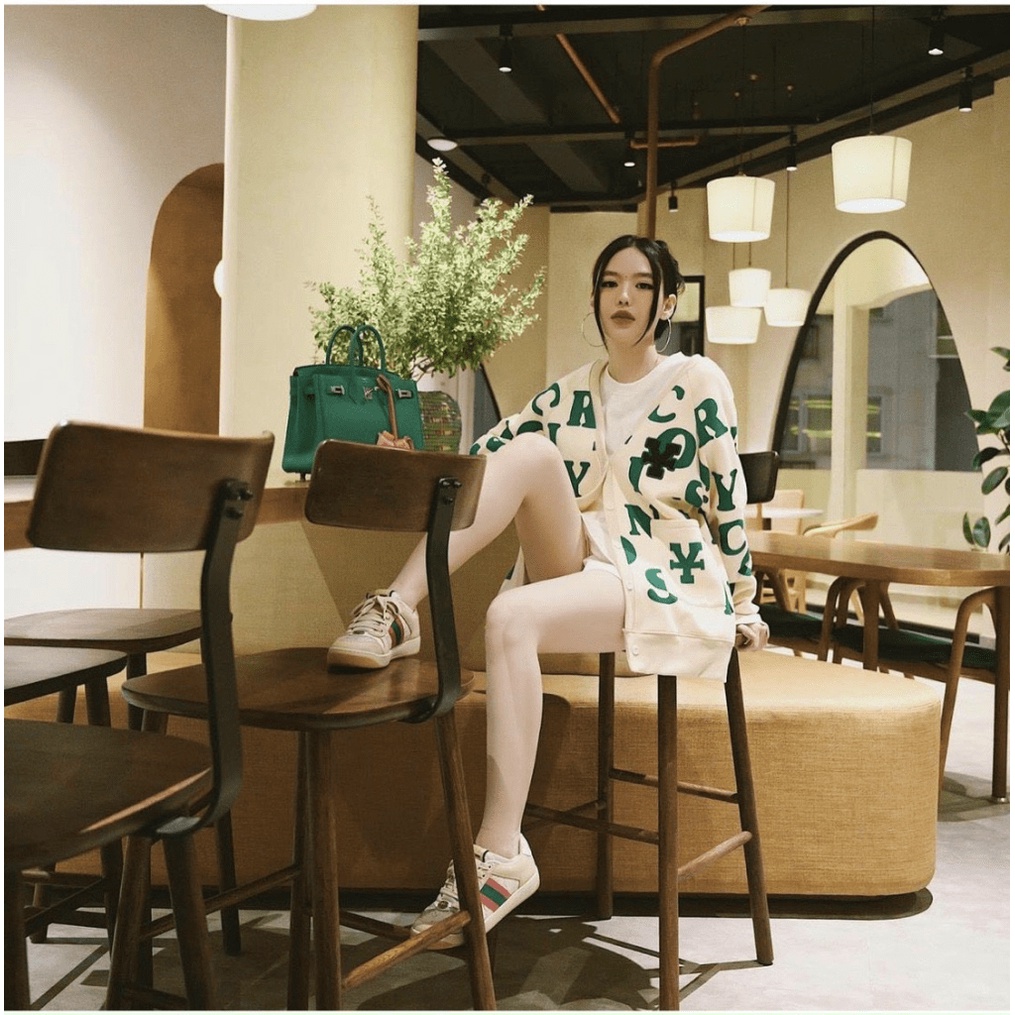 Áo Cadigan Nữ cổ chữ V thiết kế thời trang Hàn Quốc [New Unisex]