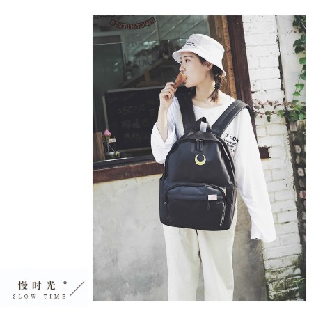 Moon Moon Sailor Moon Backpack Korean Version Couple Backpack School Bags