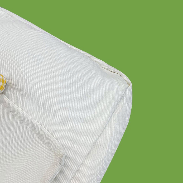 Túi vải đeo vai đeo chéo túi vải canvas màu trắng in hình Chú Cừu Cute