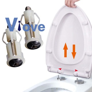 Bộ 2 bản lề bồn đi vệ sinh chuyên dụng chất lượng cao