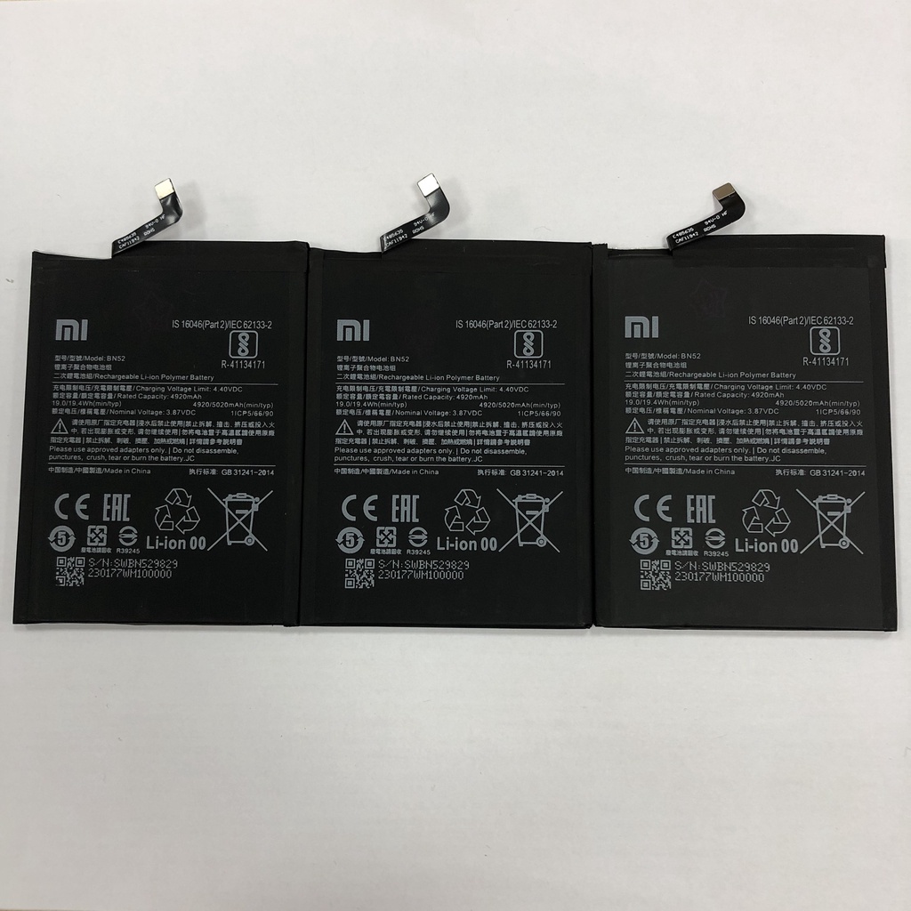 Pin Xiaomi Redmi Note 9 Pro BN52 - Thay thế
