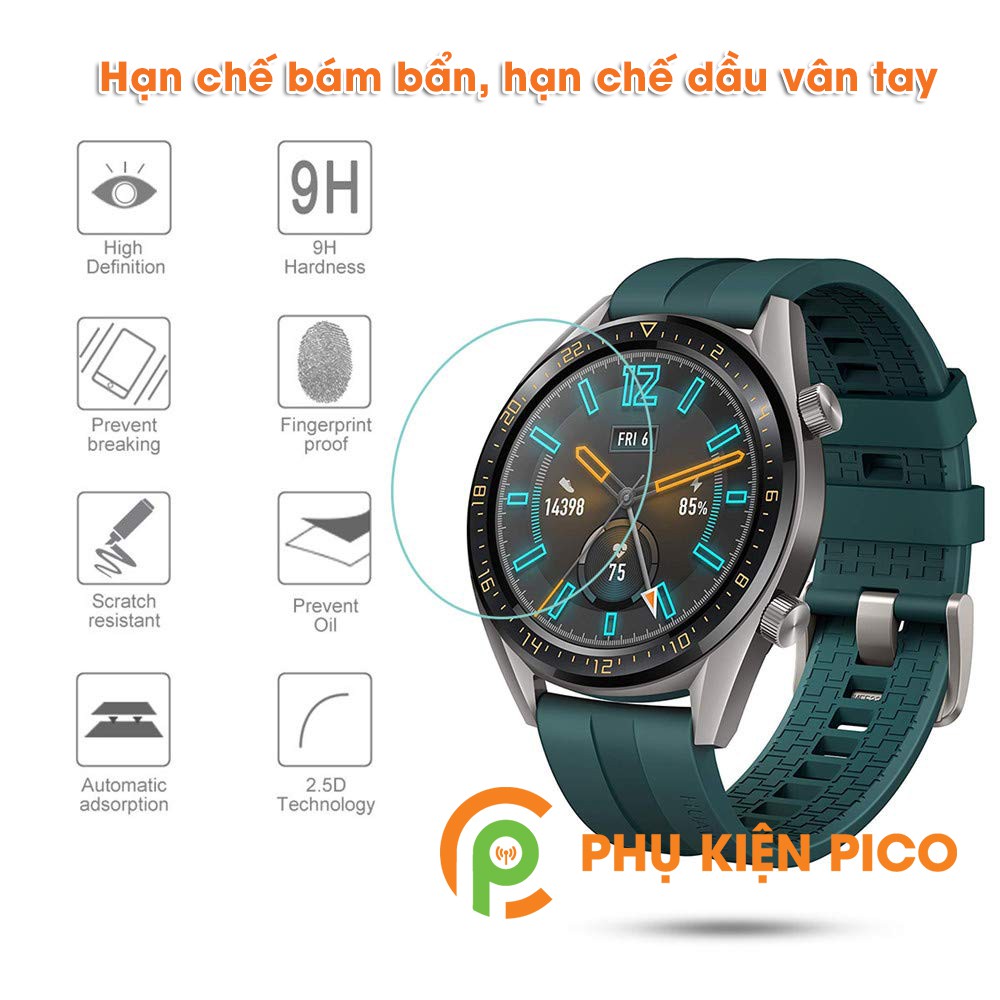 cường lực huawei gt active - miếng cường lực đồng hồ huawei watch gt active 46mm