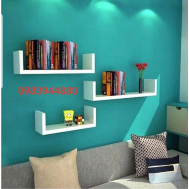 Bộ 3 thanh kệ chữ u 60  50  40  cm